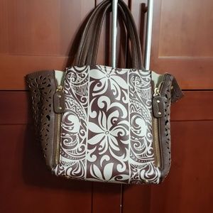 Handbag with matching wallet